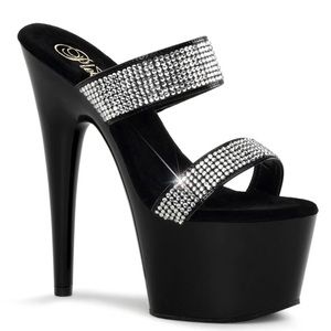 Black Pleaser Heels